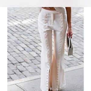 Fabio Linen Snap Trousers